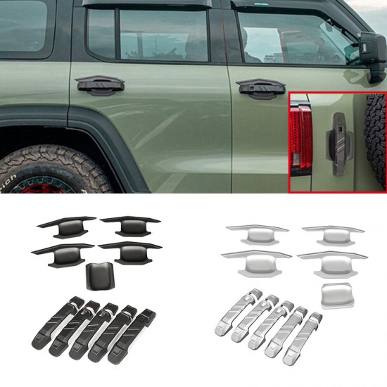 Door Handle Cover & Door Handle Bowl &Tailgate Handle Bowl Cover For Great Wall GWM WEY TANK 300 2022 2023 2024