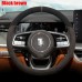 Hand-Sewn Soft Leather Wear-Resistant Steering Wheel Cover For Great Wall GWM WEY TANK 300 2022 2023 2024