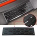 1PCS Stainless Steel Rear Sill Bumper Cover Plate For Great Wall GWM WEY TANK 300