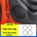 4PCS Car Door Horn Ring Cover For Great Wall GWM WEY TANK 300 2022 2023 2024