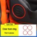 4PCS Car Door Horn Ring Cover For Great Wall GWM WEY TANK 300 2022 2023 2024