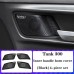 4PCS Door Inner Handle Horn Cover Sound Frame For Great Wall GWM WEY Tank 300 2022 2023 2024