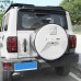 1PCS Stainless Steel Rear Spare Tire Protective Cover Trim For Great Wall GWM WEY TANK 300