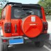 1PCS Stainless Steel Rear Spare Tire Protective Cover Trim For Great Wall GWM WEY TANK 300