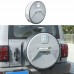 1PCS Stainless Steel Rear Spare Tire Protective Cover Trim For Great Wall GWM WEY TANK 300