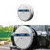 1PCS Stainless Steel Rear Spare Tire Protective Cover Trim For Great Wall GWM WEY TANK 300 2022 2023 2024