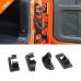 4PCS Tailgate Trunk Door Hinge Protection Cover For Great Wall GWM WEY TANK 300 2022 2023 2024