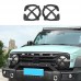 Matte Black Front Headlight Cover For Great Wall GWM WEY TANK 300 2021-2024