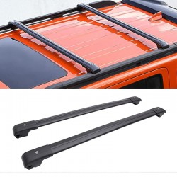 2PCS Black Luggage Rack Aluminum Alloy Crossbar Roof Rack For Great Wall GWM WEY TANK 300