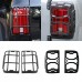 Matte Black Tail Lamp Protection Frame For Great Wall GWM WEY TANK 300 2021-2024