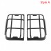 Matte Black Tail Lamp Protection Frame For Great Wall GWM WEY TANK 300 2021-2024