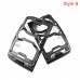 Matte Black Tail Lamp Protection Frame For Great Wall GWM WEY TANK 300 2021-2024