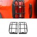 Matte Black Tail Lamp Protection Frame For Great Wall GWM WEY TANK 300 2021-2024