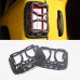 Matte Black Tail Lamp Protection Frame For Great Wall GWM WEY TANK 300 2021-2024