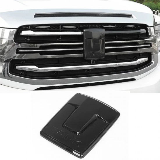 Car Front Grille Emblem Overlay For Great Wall GWM WEY TANK 500 2022 2023