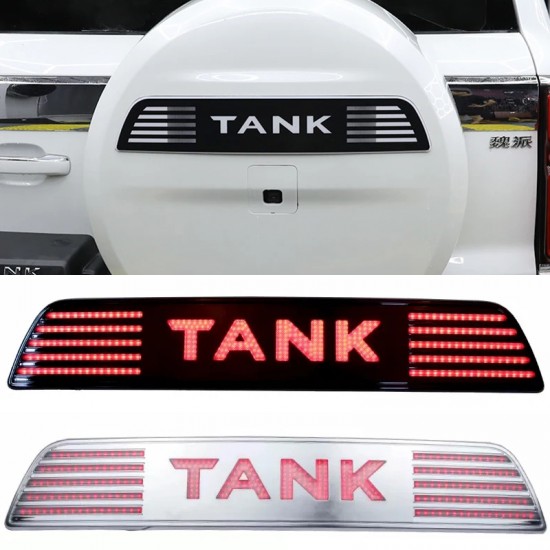 Spare Tire Cover Light Spare Tire Flow Light For Great Wall GWM WEY TANK 500