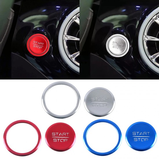 ABS Car Interior Engine Start Button Cover Trim For Great Wall GWM WEY TANK 300 2022 2023 2024