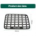 Side Window Hanging Mesh Armored Storage Rack Mesh Cover For Great Wall GWM WEY TANK 300