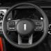ABS Interior Steering Wheel Cover Trim For Great Wall GWM WEY TANK 300 2021-2024 LHD