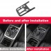 ABS Interior Center Console Gear Shift Cover Trim For Great Wall GWM WEY TANK 300 2021-2024 LHD