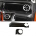 ABS Interior Central Control Panel Decoration Cover Trim For Great Wall GWM WEY TANK 300 2021-2024 LHD